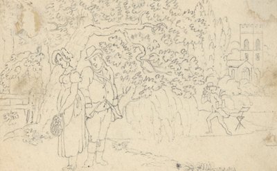 Album tegning av Thomas Rowlandson