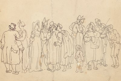 Album tegning av Thomas Rowlandson