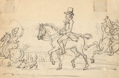 Albumtegning av Thomas Rowlandson