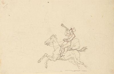 Albumtegning av Thomas Rowlandson