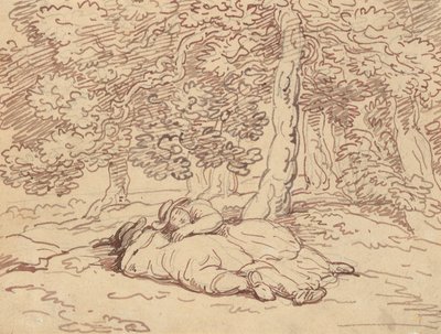 Tegning til albumet av Thomas Rowlandson
