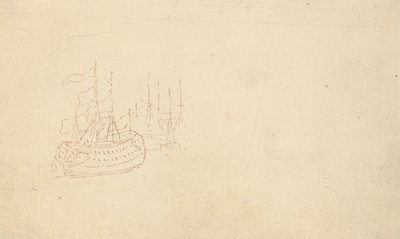Albumtegning av Thomas Rowlandson