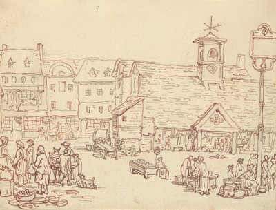 Tegning til albumet av Thomas Rowlandson