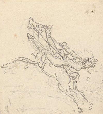 Albumtegning av Thomas Rowlandson