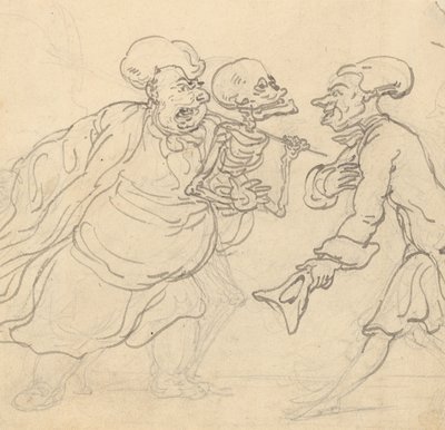 Albumtegning av Thomas Rowlandson