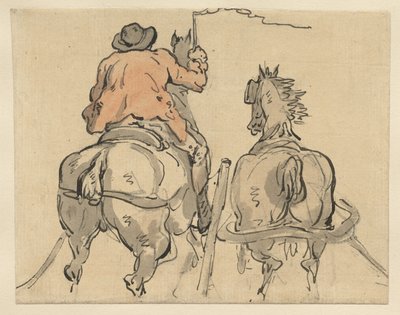 En engelsk postillon av Thomas Rowlandson