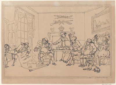 Hæren, 5. november 1787., 5. november 1787. av Thomas Rowlandson