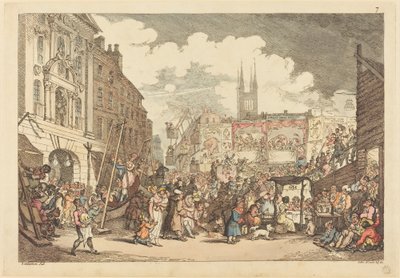 Bartholomew-messen av Thomas Rowlandson