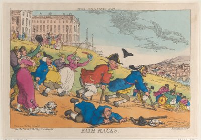 Bath Races, 20. november 1810., 20. november 1810. av Thomas Rowlandson