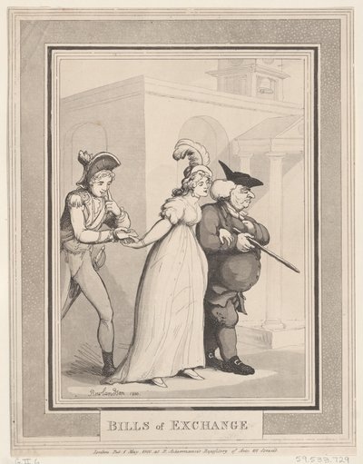 Veksler, 1. mai 1800., 1. mai 1800. av Thomas Rowlandson