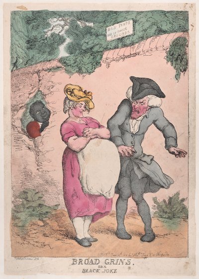Broad Grins, or a Black Joke, 4. juni 1812., 4. juni 1812. av Thomas Rowlandson