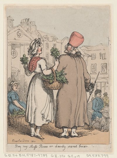 Kjøp My Moss Roses, or Dainty Sweet briar, 1811., 1811. av Thomas Rowlandson