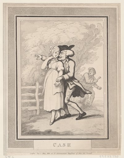 Kontanter, 1. mai 1800., 1. mai 1800. av Thomas Rowlandson