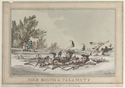 Cold Broth & Calamity, 26. januar 1792., 26. januar 1792. av Thomas Rowlandson