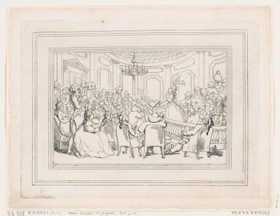 Comforts of Bath, Plate 2, 6. januar 1798., 6. januar 1798. av Thomas Rowlandson