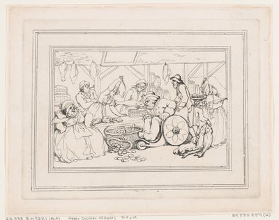 «Comforts of Bath», plate 4 av Thomas Rowlandson