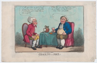 Cracking a Joke, 15. november 1808., 15. november 1808. av Thomas Rowlandson