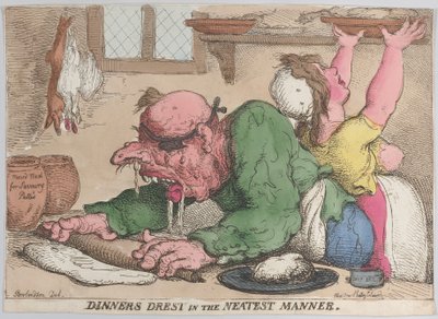 Middager Drest in the Neatest Manner, oktober 1811., oktober 1811. av Thomas Rowlandson