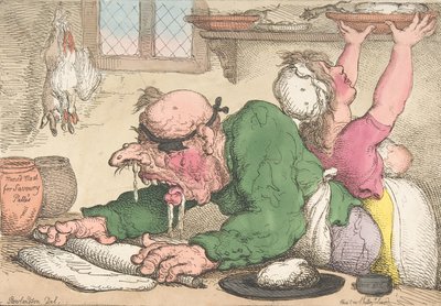 Middager Drest in the Neatest Manner, oktober 1811., oktober 1811. av Thomas Rowlandson