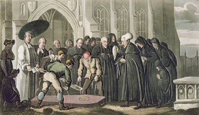 Dr Syntax at the Funeral of his Wife, fra 