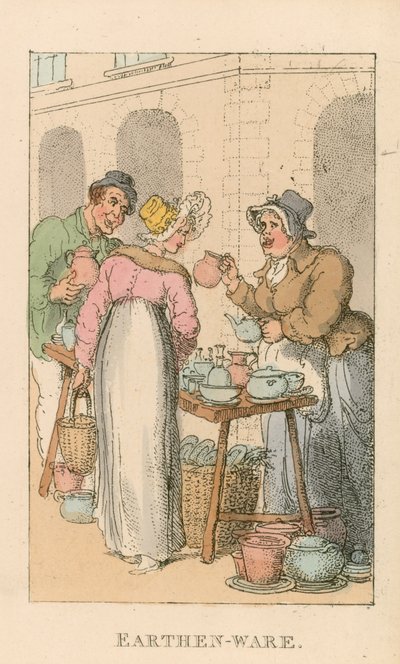 Leirtøy av Thomas Rowlandson