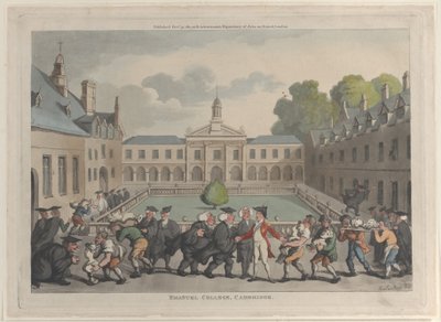 Emmanuel College, Cambridge, 31. oktober 1811., 31. oktober 1811. av Thomas Rowlandson