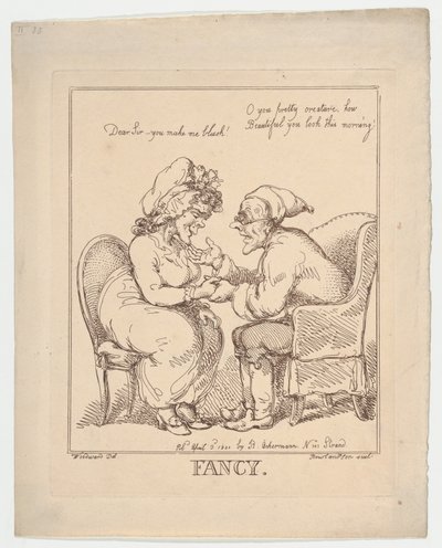 Fancy, 20. juli 1801., 20. juli 1801. av Thomas Rowlandson