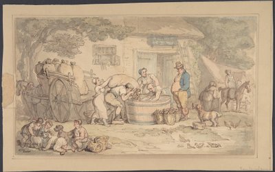 Landbruksscene av Thomas Rowlandson