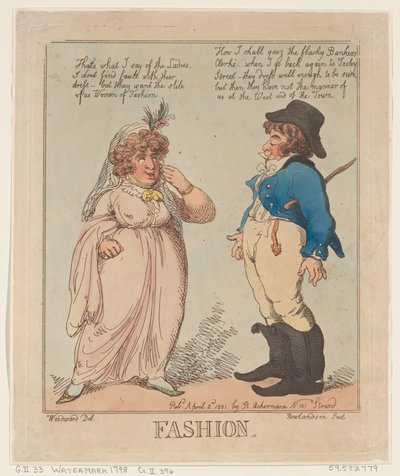 Mote, 2. april 1801., 2. april 1801. av Thomas Rowlandson