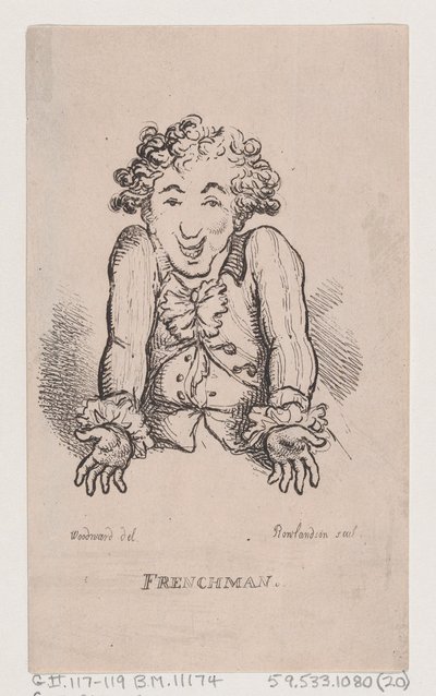 Franskmann, april 1808., april 1808. av Thomas Rowlandson