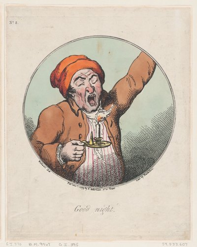 God natt, 1. november 1799., 1. november 1799. av Thomas Rowlandson