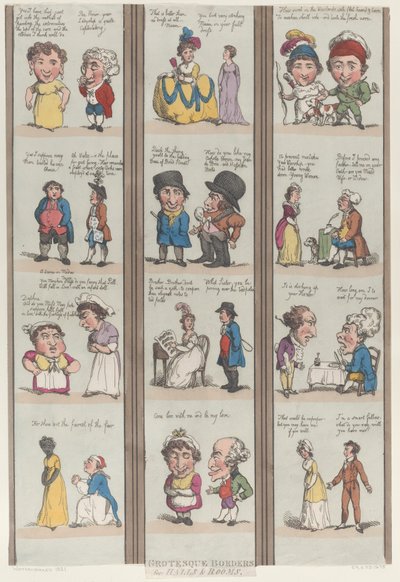 Grotesque Borders for Rooms and Halls, [1800], reprint., [1800], reprint. av Thomas Rowlandson