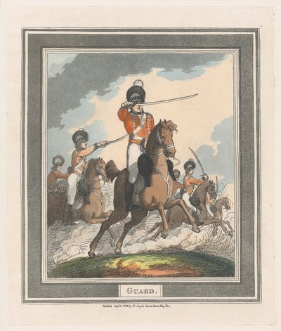 Garde, 1. september 1798., 1. september 1798. av Thomas Rowlandson