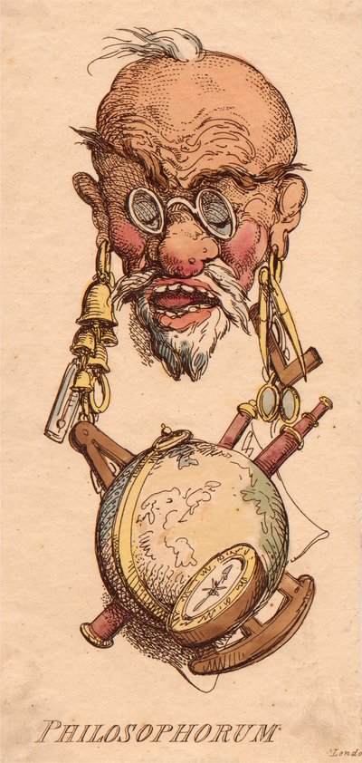 Hodene: Av filosofene av Thomas Rowlandson