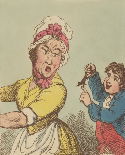 Skrekk, 1. januar 1800., 1. januar 1800. av Thomas Rowlandson