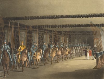 Horse Armoury, Tower of London, 1. november 1809., 1. november 1809 av Thomas Rowlandson