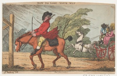 How to Lose Your Way, 11. juni 1808., 11. juni 1808. av Thomas Rowlandson