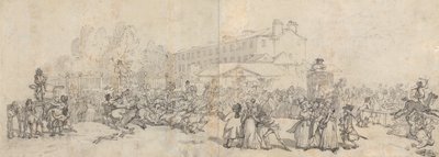 Hyde Park Corner av Thomas Rowlandson
