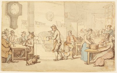 Interiøret i et vertshus av Thomas Rowlandson