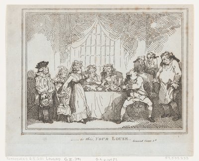 Er dette din lus, 1787., 1787. av Thomas Rowlandson
