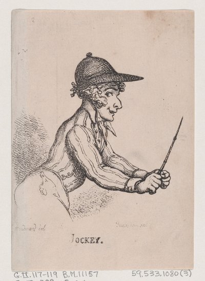 Jockey, april 1808., april 1808. av Thomas Rowlandson
