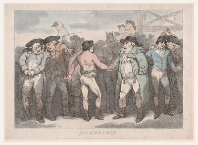 Jockeyship, 31. november 1785., 31. november 1785. av Thomas Rowlandson