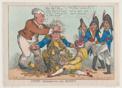 Junot Disgorging His Booty, 17. oktober 1808., 17. oktober 1808. av Thomas Rowlandson