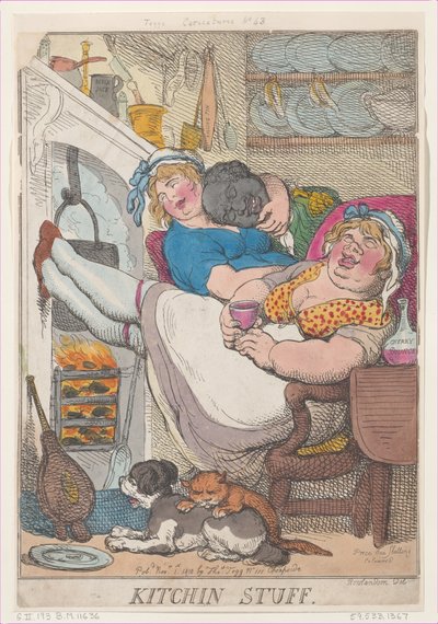 Kitchin Stuff, 1. november 1810., 1. november 1810. av Thomas Rowlandson