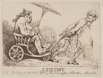 Luksus, 7. oktober 1780., 7. oktober 1780. av Thomas Rowlandson