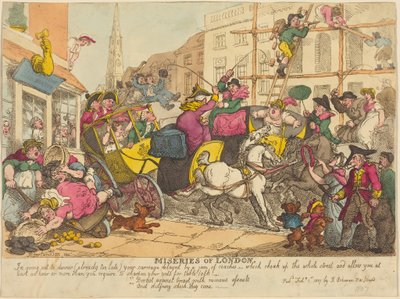 Londons elendigheter av Thomas Rowlandson