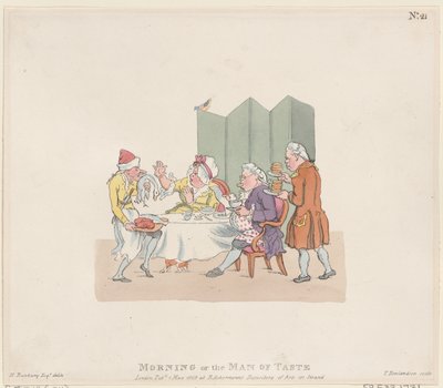Morgen, eller smakens mann, 1. mai 1803., 1. mai 1803. av Thomas Rowlandson