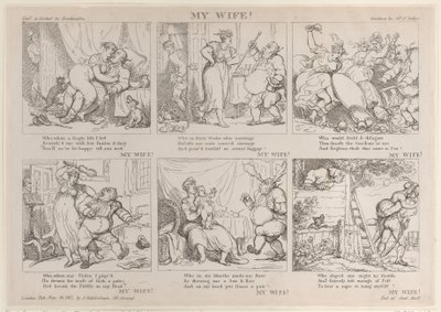 Min kone!, 16. november 1815., 16. november 1815. av Thomas Rowlandson