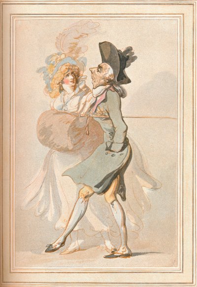 Old Q or A Worn Out Debauchee, c1790, 1902 av Thomas Rowlandson