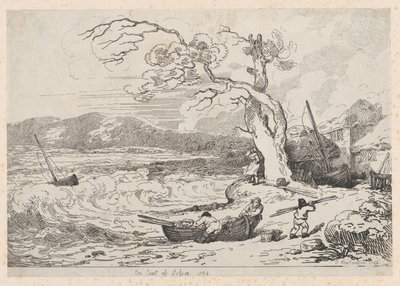 På kysten av Sussex, 1784-85., 1784-85. av Thomas Rowlandson